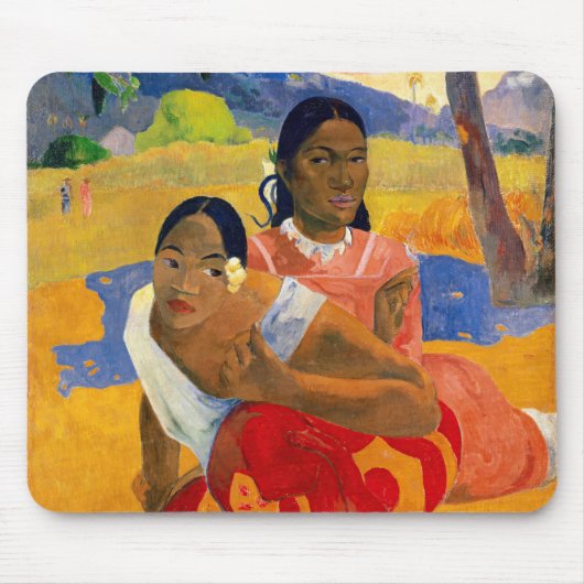 Paul Gauguin - Wanneer ga je trouwen? Muismat (Voorkant)