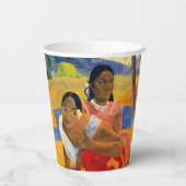 Paul Gauguin - Wanneer ga je trouwen? Papieren Bekers (Achterkant)