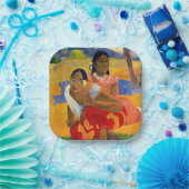 Paul Gauguin - Wanneer ga je trouwen? Papieren Bordje (Feest)