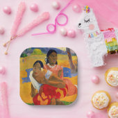 Paul Gauguin - Wanneer ga je trouwen? Papieren Bordje (Feest)