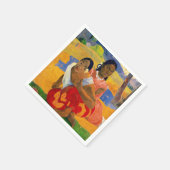 Paul Gauguin - Wanneer ga je trouwen? Servet (Hoek)