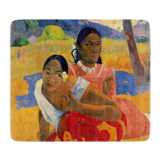 Paul Gauguin - Wanneer ga je trouwen? Snijplank (Voorkant)