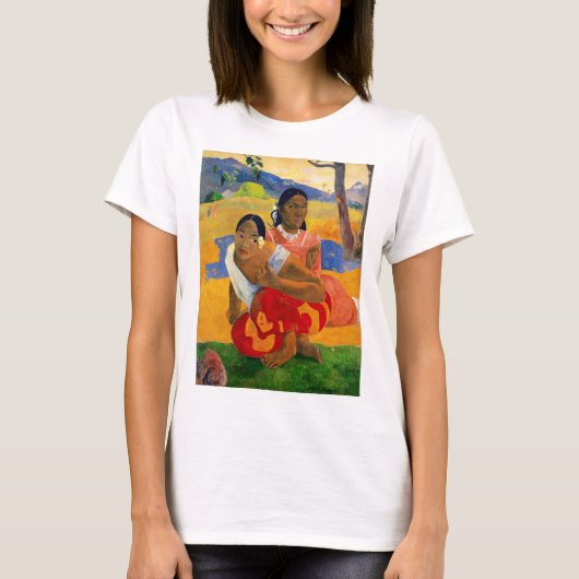 Paul Gauguin - Wanneer ga je trouwen? T-shirt (Voorkant)