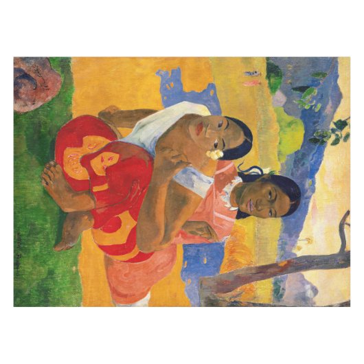 Paul Gauguin - Wanneer ga je trouwen? Tafelkleed (Voorkant (Horizontaal))