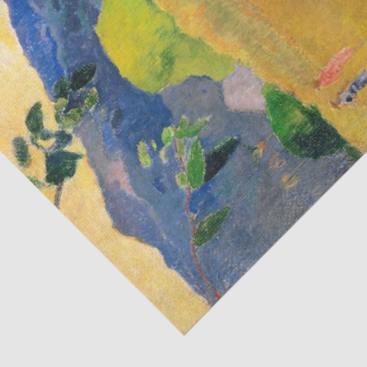 Paul Gauguin - Wanneer ga je trouwen? Tissuepapier (Detail)