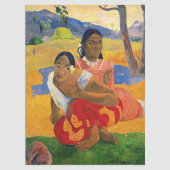 Paul Gauguin - Wanneer ga je trouwen? Tissuepapier