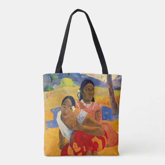 Paul Gauguin - Wanneer ga je trouwen? Tote Bag (Achterkant)