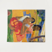 Paul Gauguin - Wanneer ga je trouwen? Wandkleed (Voorkant (horizontaal))