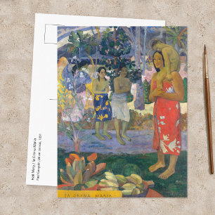 Paul Gauguin - Wees Gegroet / Ia Orana Maria Briefkaart