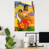 Paul Gauguin "When will you marry?" Poster (Thuiskantoor)