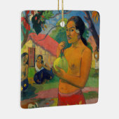 Paul Gauguin - Woman Holding a Fruit Keramisch Ornament (Rechts)