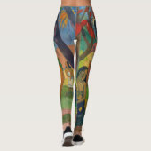 Paul Gauguin - Woman Holding a Fruit Leggings (Achterkant)