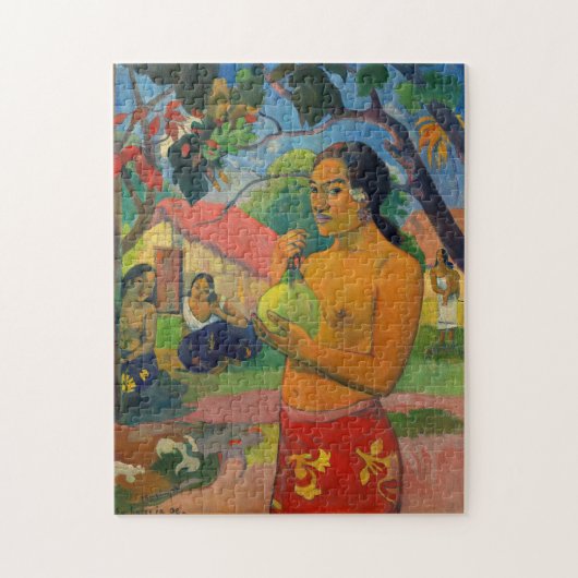 Paul Gauguin - Woman Holding a Fruit Legpuzzel (Verticaal)