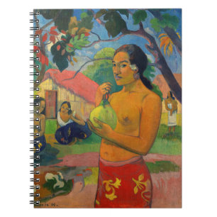Paul Gauguin - Woman Holding a Fruit Notitieboek