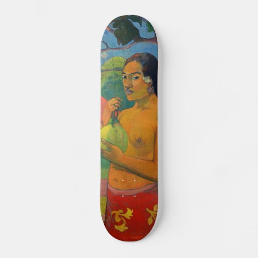 Paul Gauguin - Woman Holding a Fruit Persoonlijk Skateboard (Voorkant)