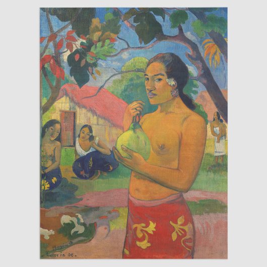Paul Gauguin - Woman Holding a Fruit Tissuepapier
