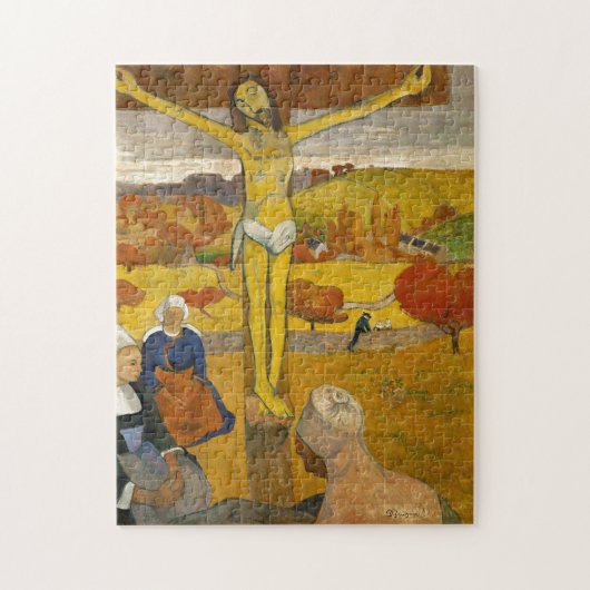 Paul Gauguin Yellow Christus schilder Legpuzzel (Verticaal)