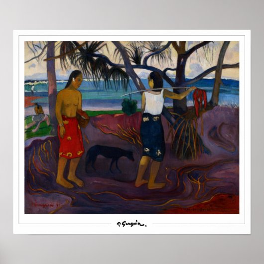 Paul Gauguin Zedign Art Poster #121 (Voorkant)
