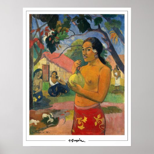 Paul Gauguin Zedign Art Poster #352 (Voorkant)