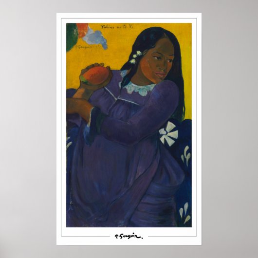 Paul Gauguin Zedign Art Poster #375 (Voorkant)