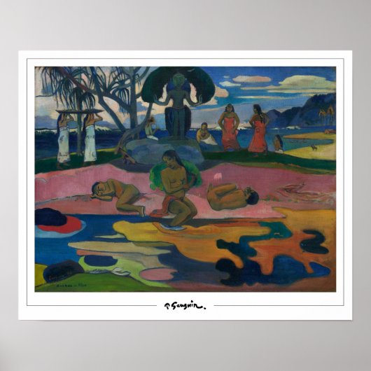 Paul Gauguin Zedign Art Poster #383 (Voorkant)