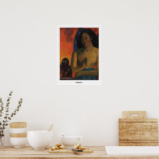 Paul Gauguin Zedign Art Poster #396 (Keuken)