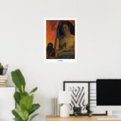 Paul Gauguin Zedign Art Poster #396 (Thuiskantoor)