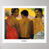 Paul Gauguin Zedign Art Poster #421 (Voorkant)