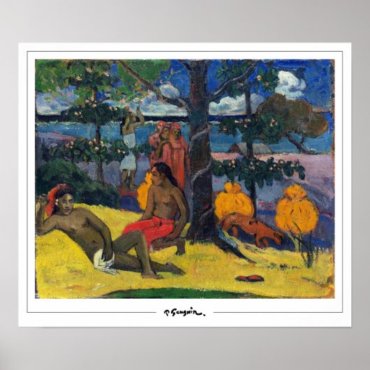 Paul Gauguin Zedign Art Poster #469 (Voorkant)