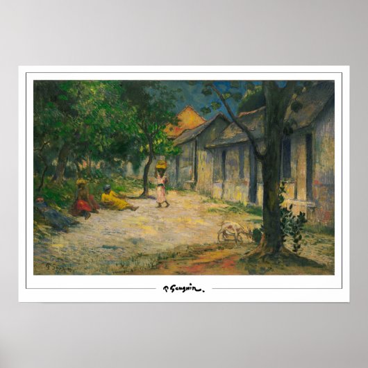 Paul Gauguin Zedign Art Poster #496 (Voorkant)