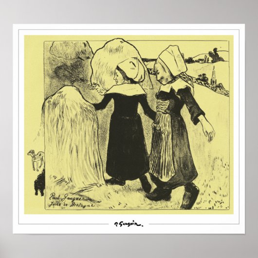 Paul Gauguin Zedign Art Poster #507 (Voorkant)