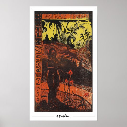 Paul Gauguin Zedign Art Poster #513 (Voorkant)