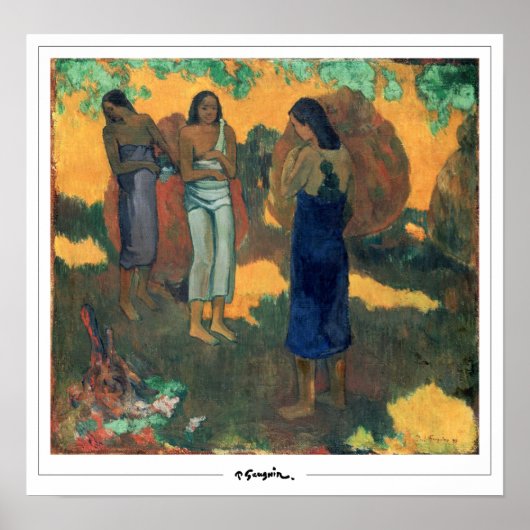 Paul Gauguin Zedign Art Poster #93 (Voorkant)