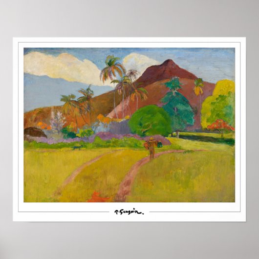 Paul Gauguin Zedign Art Poster #98 (Voorkant)