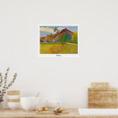 Paul Gauguin Zedign Art Poster #98 (Keuken)