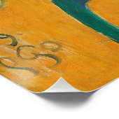 Paul Gauguin | Zelfportret, 1889 (olie op hout) Poster (Hoek)