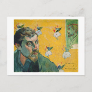Paul Gauguin   Zelfportret, Les Miserables,1888 Briefkaart