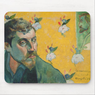 Paul Gauguin   Zelfportret, Les Miserables,1888  Muismat