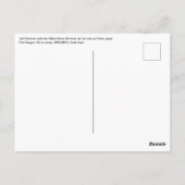 Paul Gauguin - Zelfportret met Gele Christus Briefkaart (Achterkant)