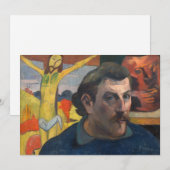Paul Gauguin - Zelfportret met Gele Christus Kaart (Voorkant / Achterkant)