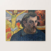 Paul Gauguin - Zelfportret met Gele Christus Legpuzzel (Horizontaal)