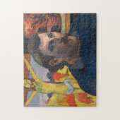 Paul Gauguin - Zelfportret met Gele Christus Legpuzzel (Verticaal)