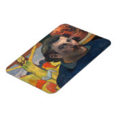 Paul Gauguin - Zelfportret met Gele Christus Magneet (Linkerzijde)