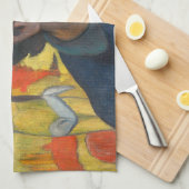 Paul Gauguin - Zelfportret met Gele Christus Theedoek (Quarter Fold)