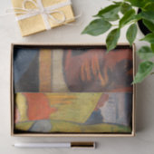 Paul Gauguin - Zelfportret met Gele Christus Tissuepapier (Geschenk)