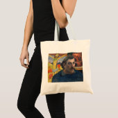 Paul Gauguin - Zelfportret met Gele Christus Tote Bag (Voorkant (product))