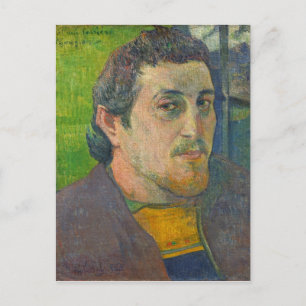 Paul Gauguin   Zelfportret voor Carriere Briefkaart