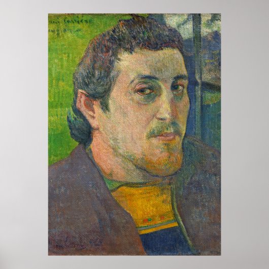 Paul Gauguin | Zelfportret voor Carriere Poster (Voorkant)