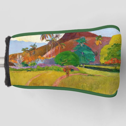 Paul Gauguin's beroemde schilderij uit het Tahitia Golfheadcover (Voorkant)