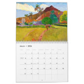Paul Gauguin's beroemde schilderij uit het Tahitia Kalender (Mar 2026)